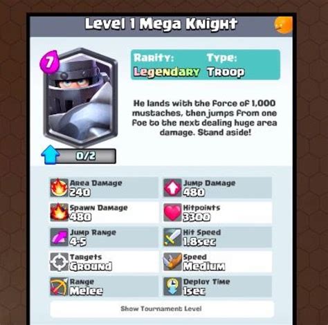 Clash Royale: MEGA KNIGHT! (New Legendary Card!) .
